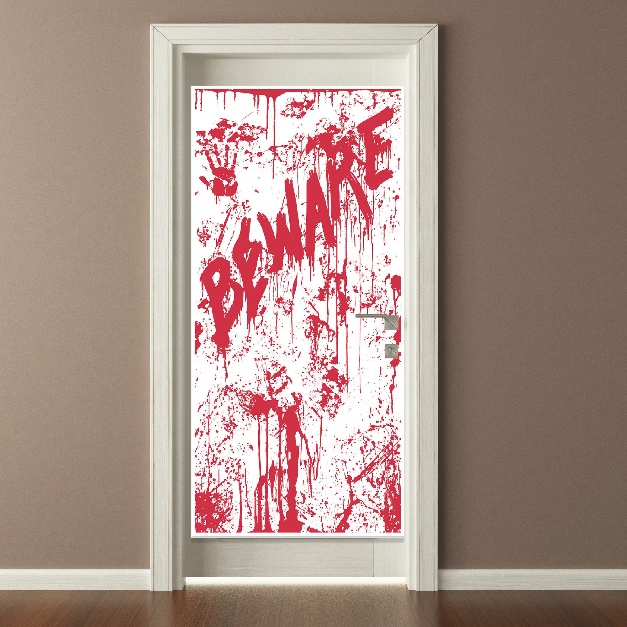 Bloody Beware Door Cover